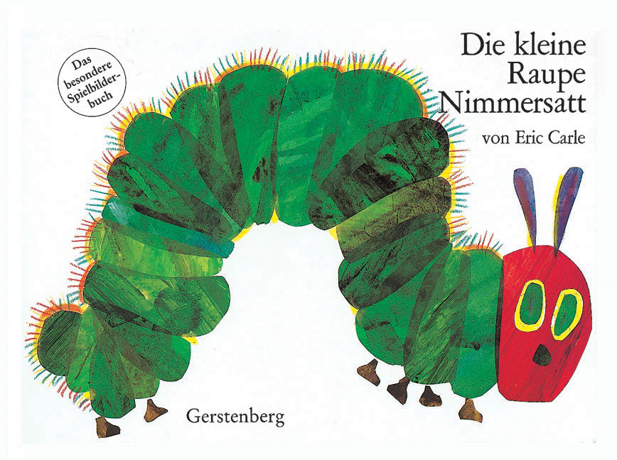 Kleıne Raupe Nımmersatt.Spıelbılderbuch'ın resmi