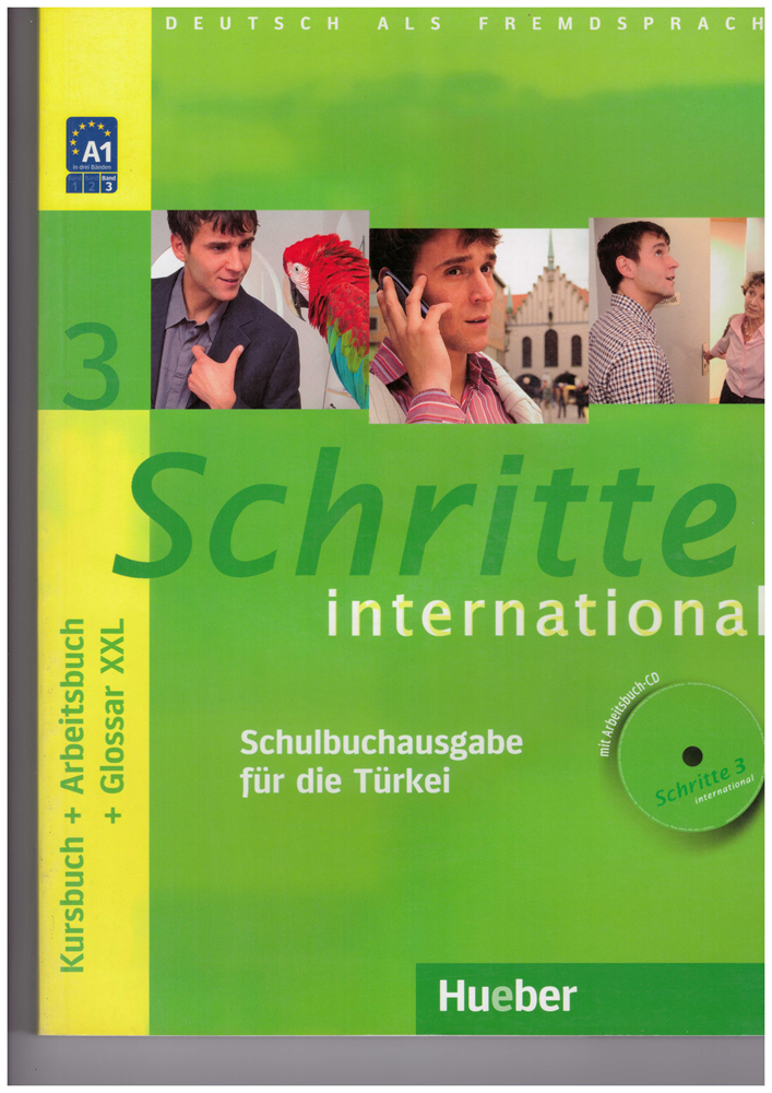 Schrıtte Int.3 A1.3 Kb+Ab+Cd+Glossar'ın resmi